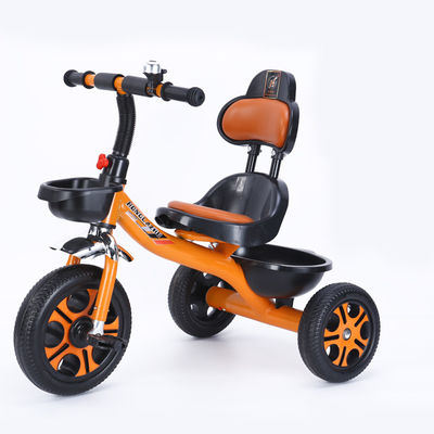 Assento de couro e instalação sem problemas 2023 Trike de triciclo infantil para 5-7 anos de idade