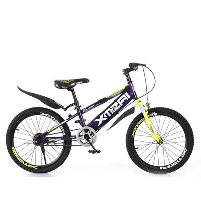 Bicicleta de montanha de 22 polegadas com garfo dianteiro absorvente de choque e processo de mudança de cor de grau