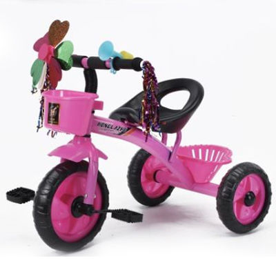 Scooter de triciclo para 2-5 anos Crianças Idade adequada 2-6 anos Passear em brinquedos Triciclo de carro