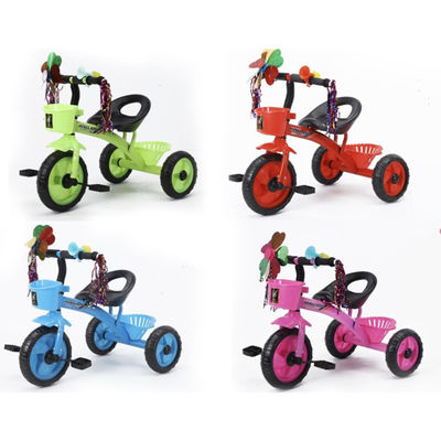 Scooter de triciclo para 2-5 anos Crianças Idade adequada 2-6 anos Passear em brinquedos Triciclo de carro