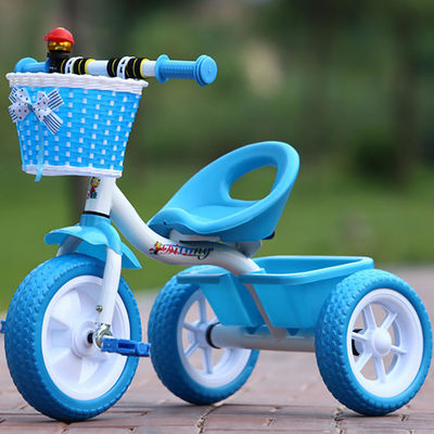 1 assento de bicicleta 3 rodas de carro para bebês 2-6 anos Faixa etária 2 a 4 anos