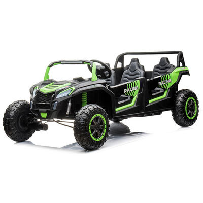 Controle remoto 24v UTV 4 lugares de carro para adultos e crianças em cor vermelha rosa
