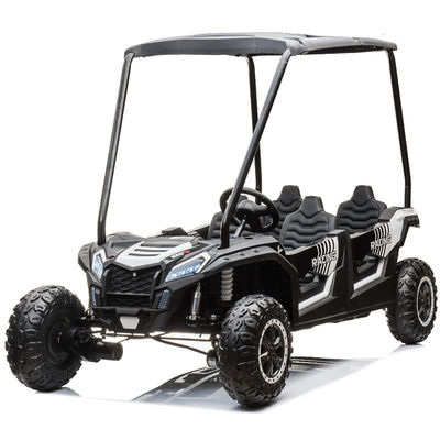 Controle remoto 24v UTV 4 lugares de carro para adultos e crianças em cor vermelha rosa