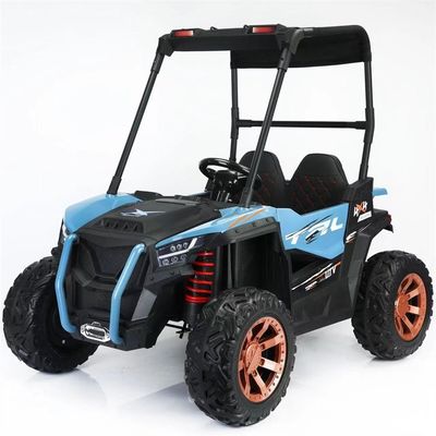 4x4 Buggy Car elétrico para crianças com tração nas quatro rodas assento de couro e opção de tinta de cozimento