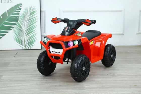 Faixa etária de 2 a 4 anos Viagem de plástico em carros elétricos de 6 V brinquedos com iluminação e música