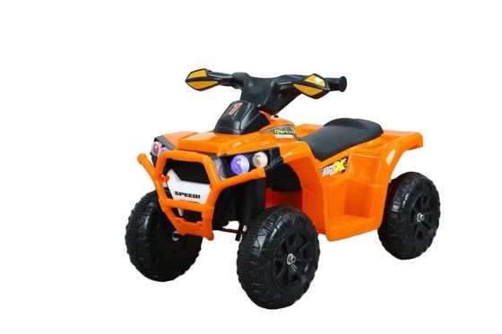 Faixa etária de 2 a 4 anos Viagem de plástico em carros elétricos de 6 V brinquedos com iluminação e música