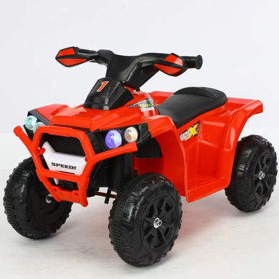 Faixa etária de 2 a 4 anos Viagem de plástico em carros elétricos de 6 V brinquedos com iluminação e música