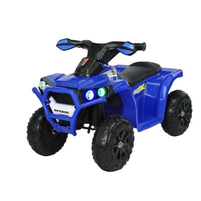 Unisex plástico passeio em carros elétricos 6V brinquedos com iluminação e modelo de música