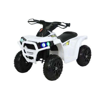 Unisex plástico passeio em carros elétricos 6V brinquedos com iluminação e modelo de música