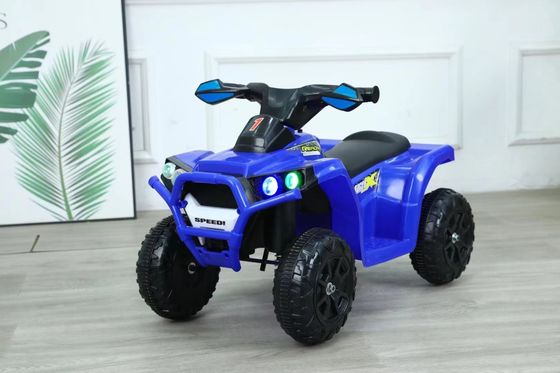 Unisex plástico passeio em carros elétricos 6V brinquedos com iluminação e modelo de música
