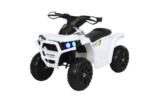 Unisex plástico passeio em carros elétricos 6V brinquedos com iluminação e modelo de música