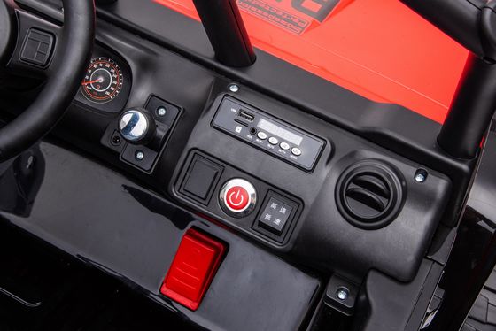 24 Volt Ride em brinquedos com controle remoto e material de plástico PP de 2 lugares