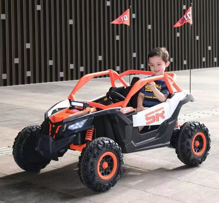 Cartão Tamanho 1295*810*413cm 24V Carro Elétrico para Crianças com controle remoto e 2 assentos